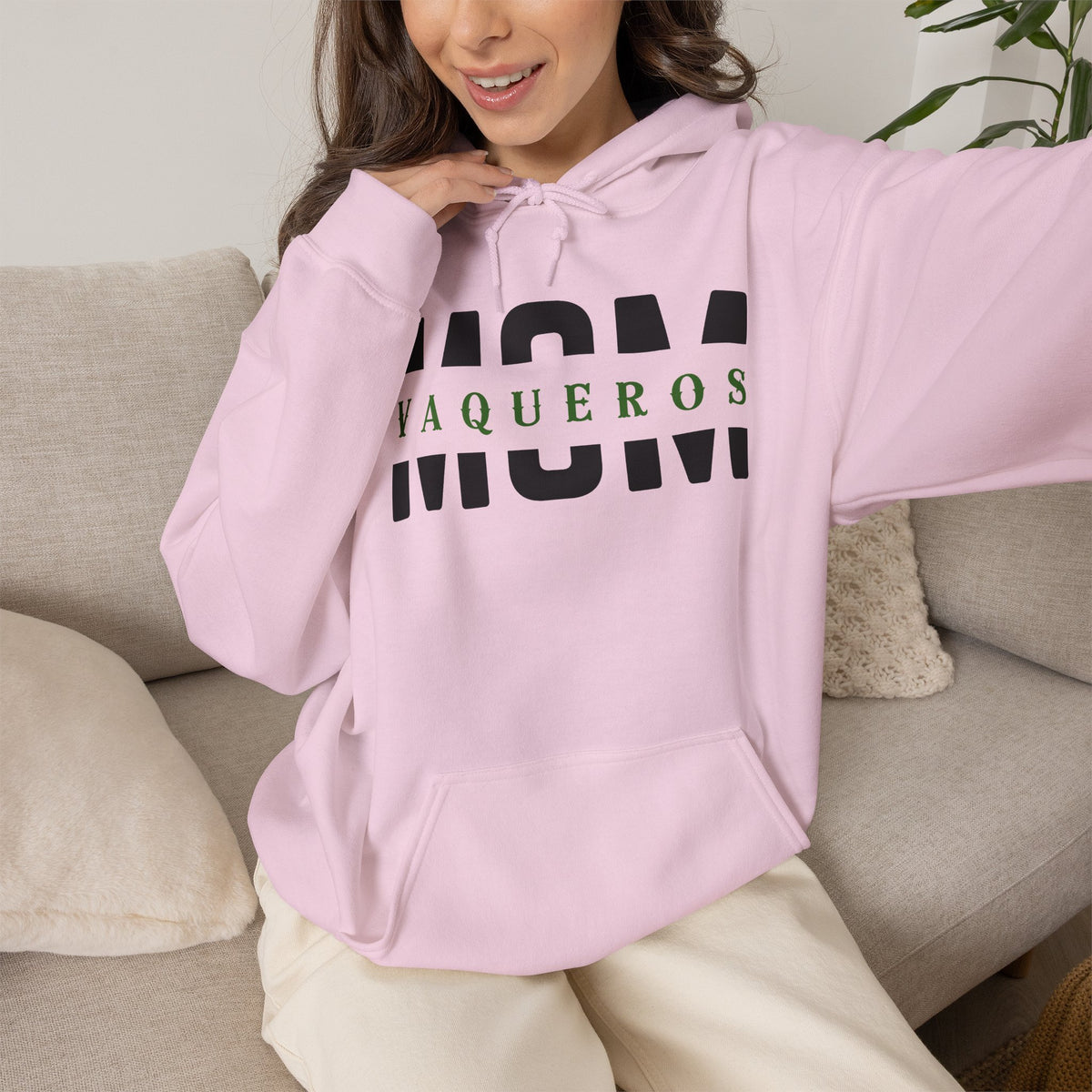 Vaqueros Mom Overlay- Hoodie