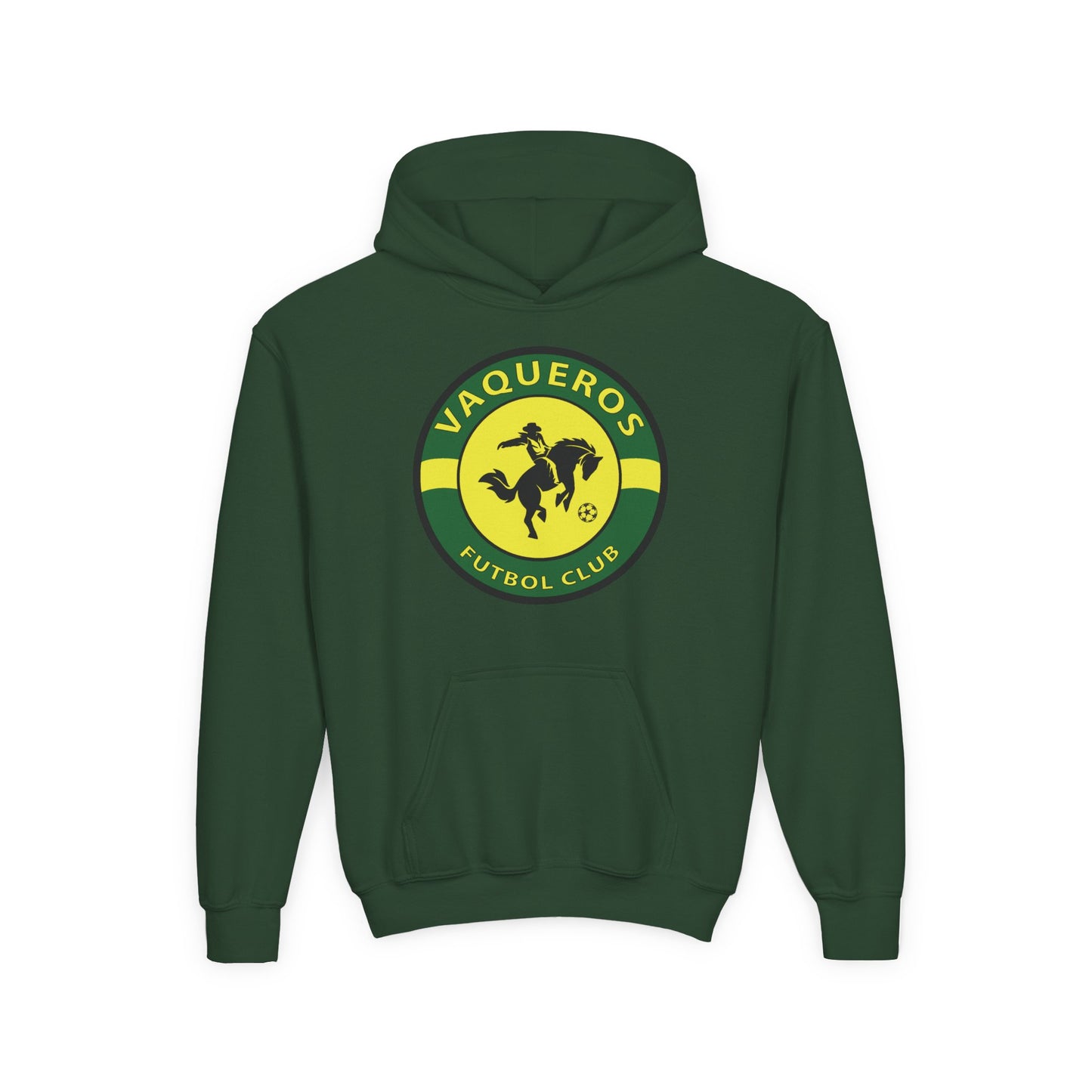 Vaqueros Logo - Youth Hoodie