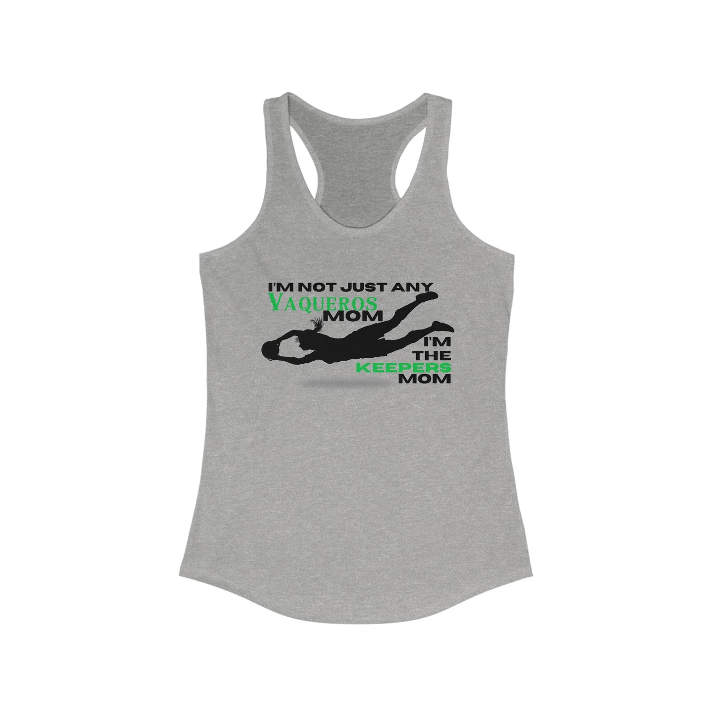 Female Goalkeeper Mom - Racerback Tank