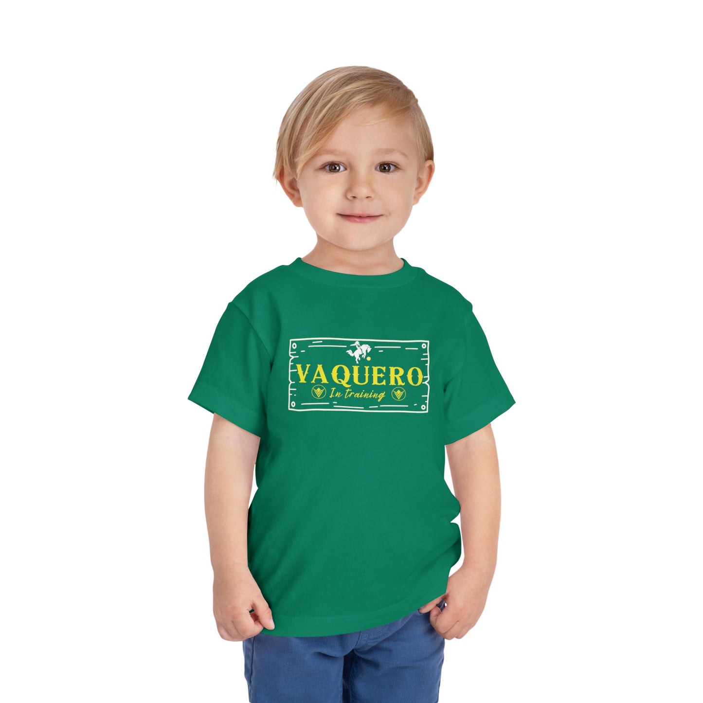 Vaqueros in Training Sign - T-Shirt for Kids