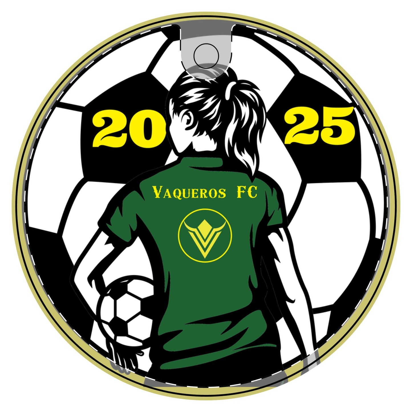 Female - Ceramic Decoration Ornament, (1pc)