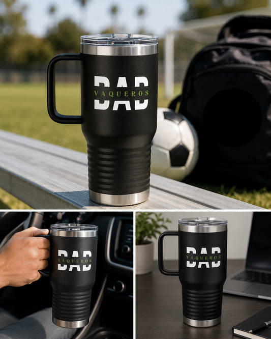 Soccer Dad - Travel Mug, 20oz