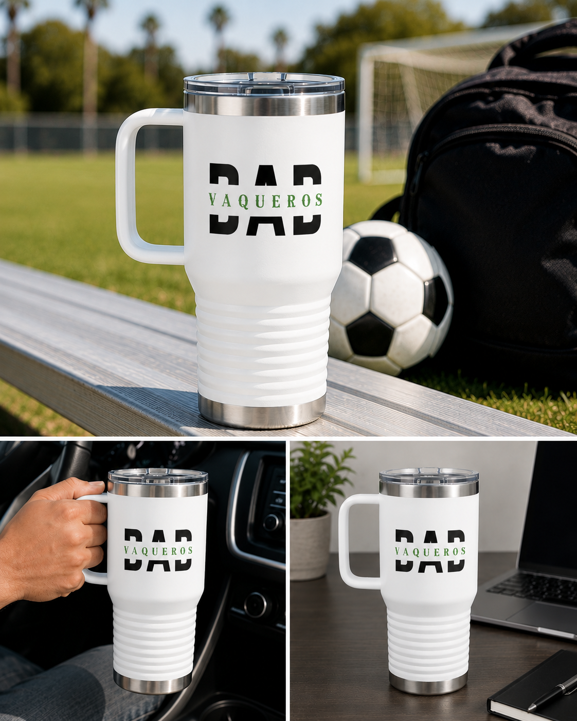 Soccer Dad - Travel Mug, 20oz