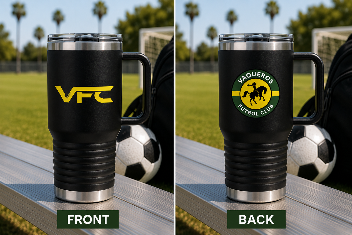 Vaqueros Logo - Travel Mug, 20oz