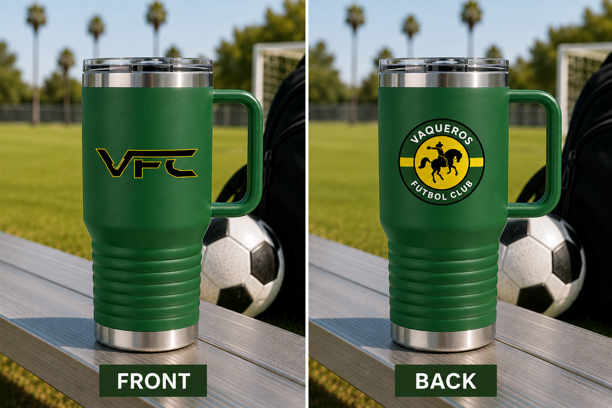 Vaqueros Logo - Travel Mug, 20oz