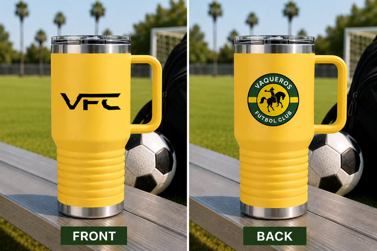 Vaqueros Logo - Travel Mug, 20oz
