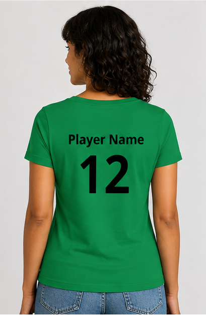 Keeper Crew V-Neck Tee - Personalized