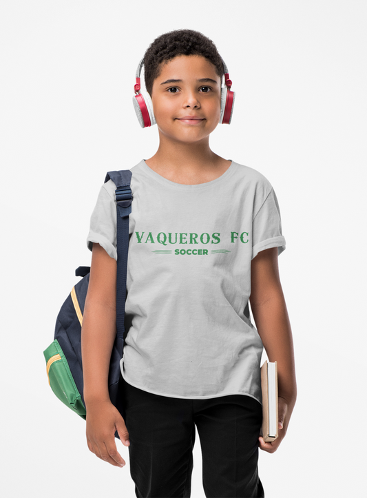 Vaqueros Three Line Youth Cotton Tee