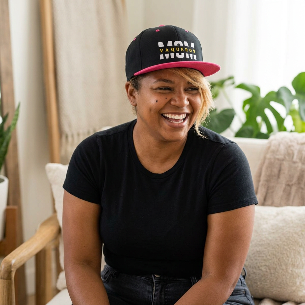 Vaqueros Mom - Embroidered Trucker Cap