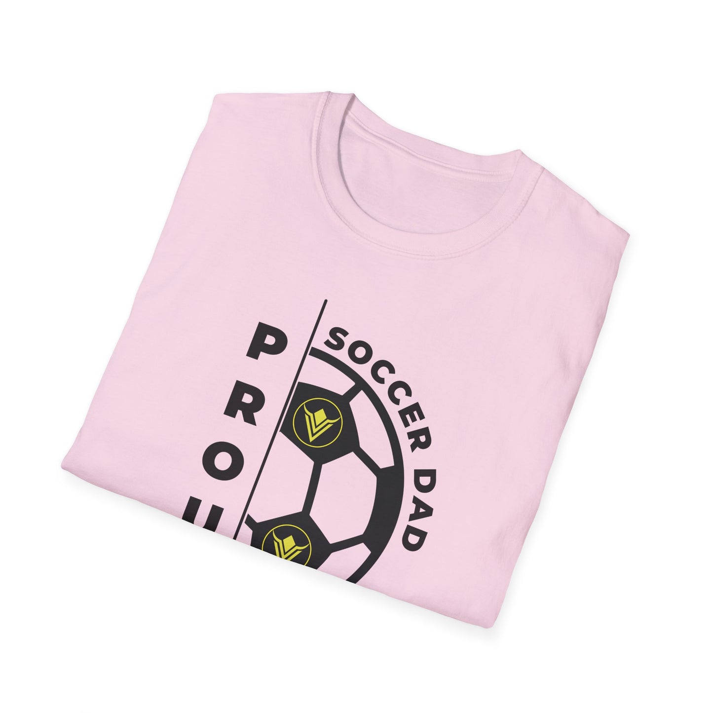 Proud Soccer Dad - Softstyle T-Shirt