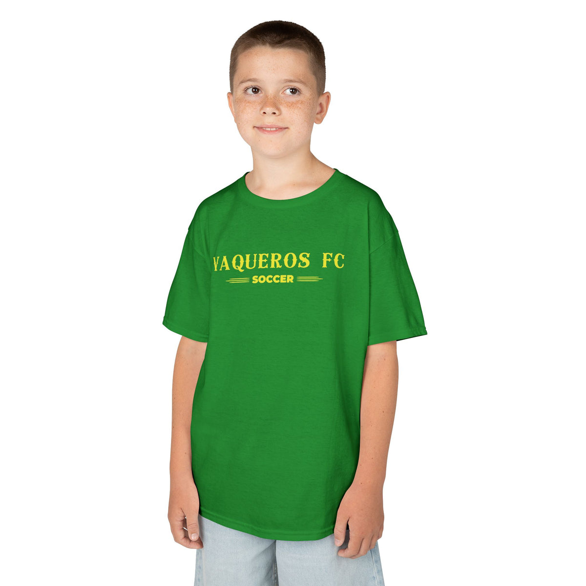 Vaqueros Three Line Youth Cotton Tee