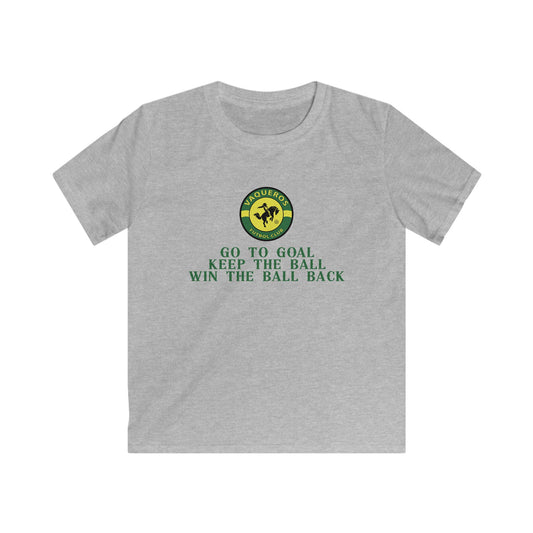 Vaqueros Three Rules - Softstyle Youth T-Shirt