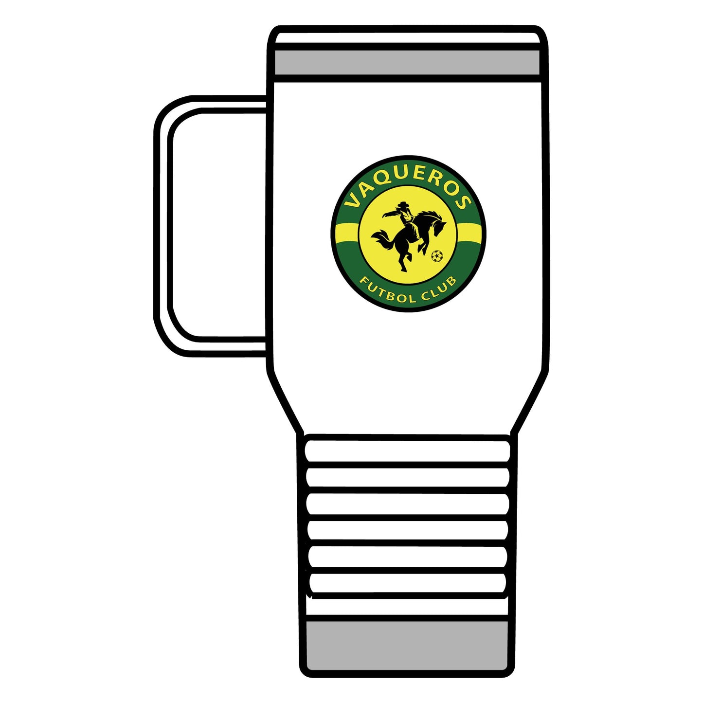 Vaqueros Logo - Travel Mug, 20oz