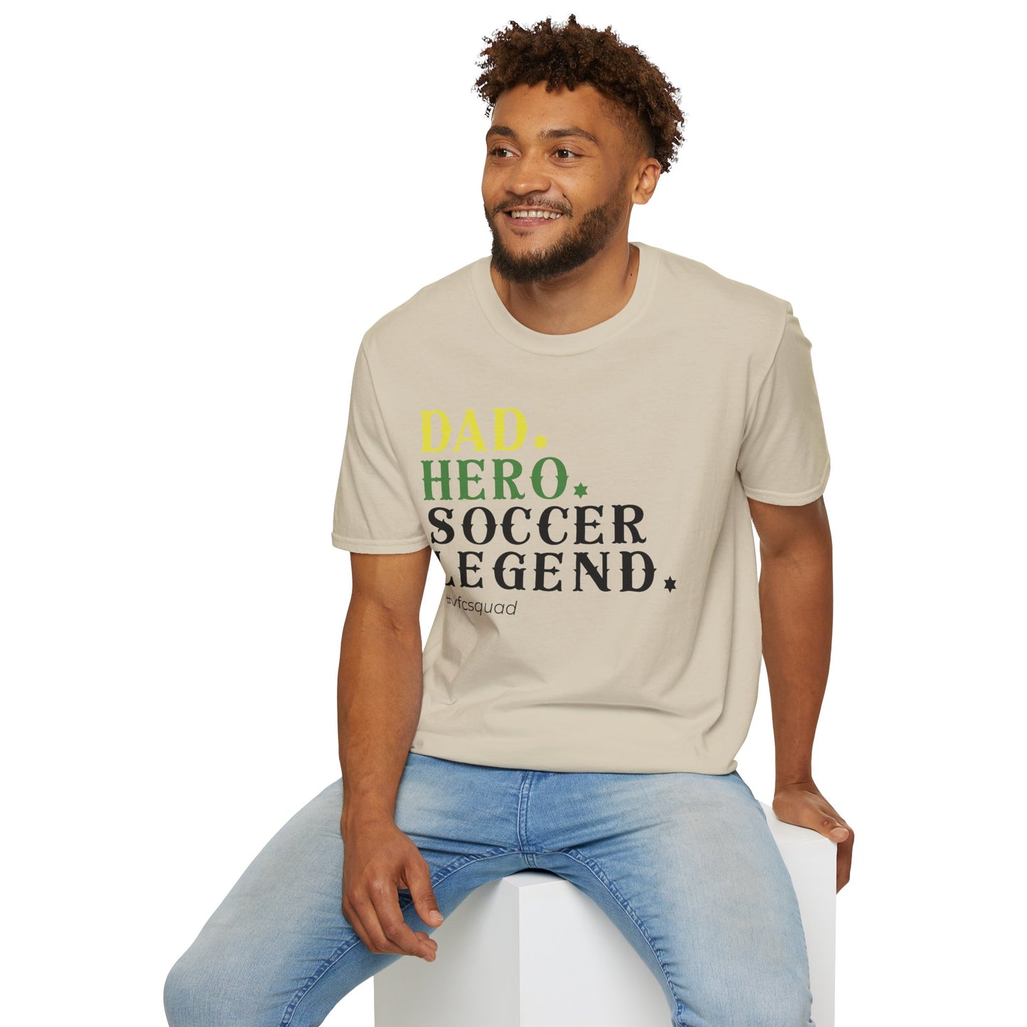 Dad Hero - Softstyle T-Shirt