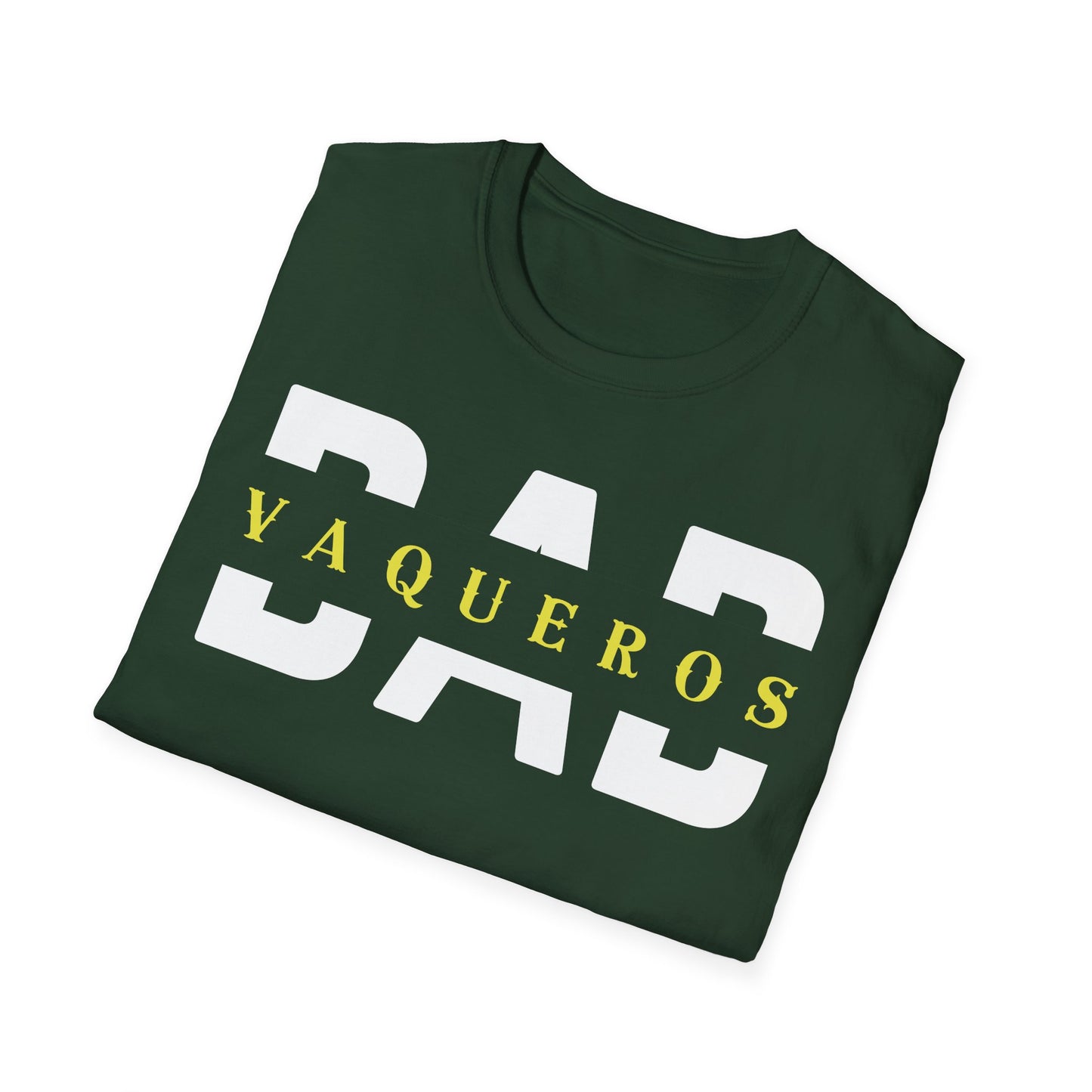 Vaqueros Dad Overlay - Softstyle T-Shirt