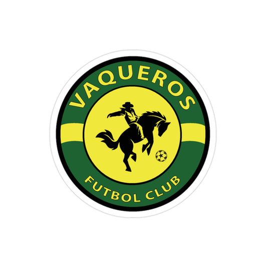 Vaqueros Outdoor Stickers, Die-Cut, 1pc