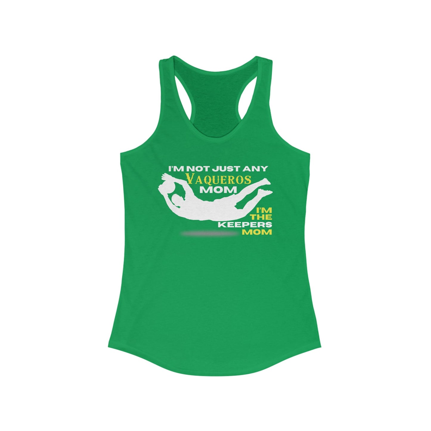 Male Goalkeeper Mom - Racerback Tank