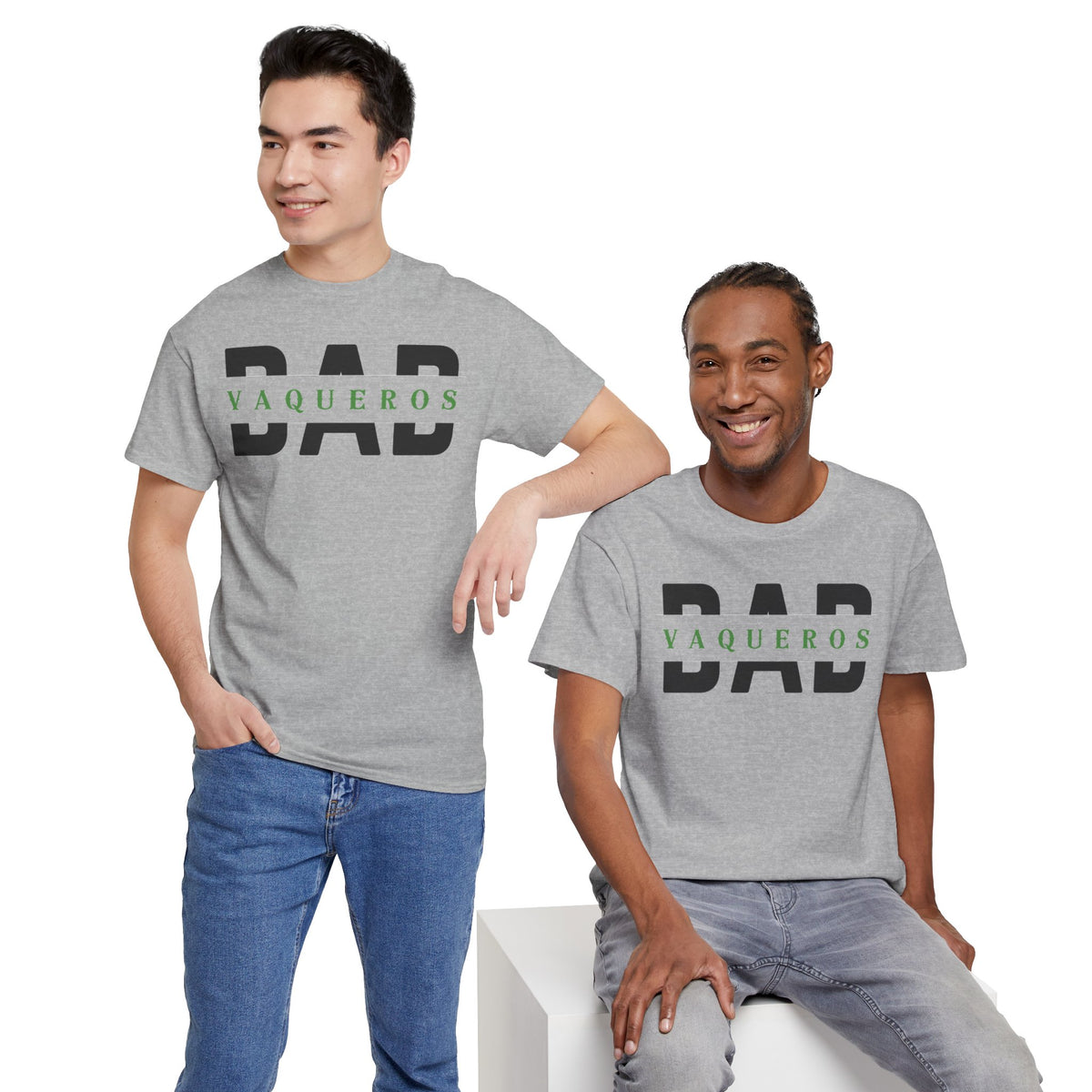 Vaqueros Dad Overlay Cotton Tee