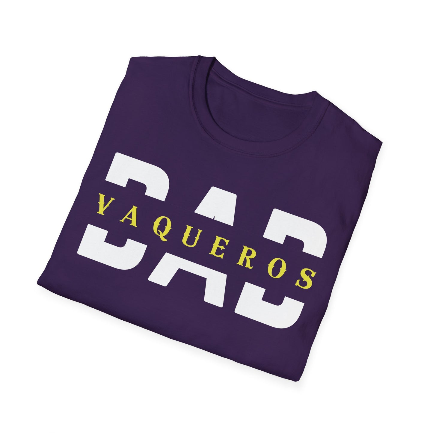 Vaqueros Dad Overlay - Softstyle T-Shirt