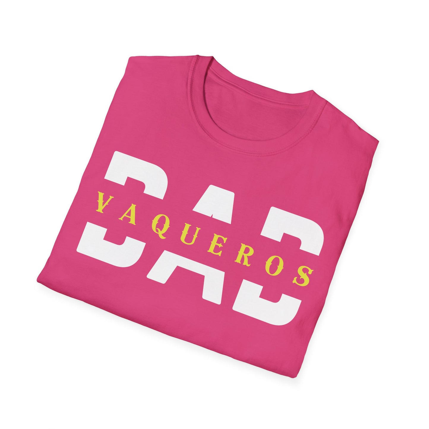 Vaqueros Dad Overlay - Softstyle T-Shirt