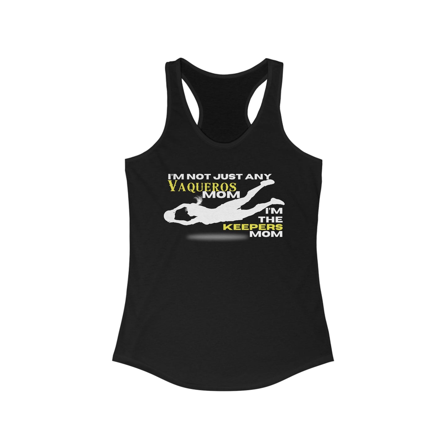 Female Goalkeeper Mom - Racerback Tank
