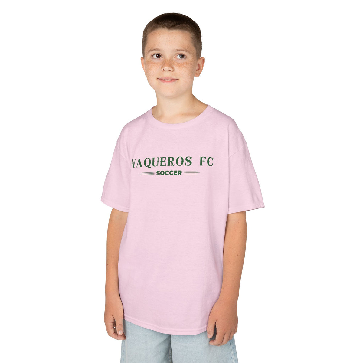 Vaqueros Three Line Youth Cotton Tee