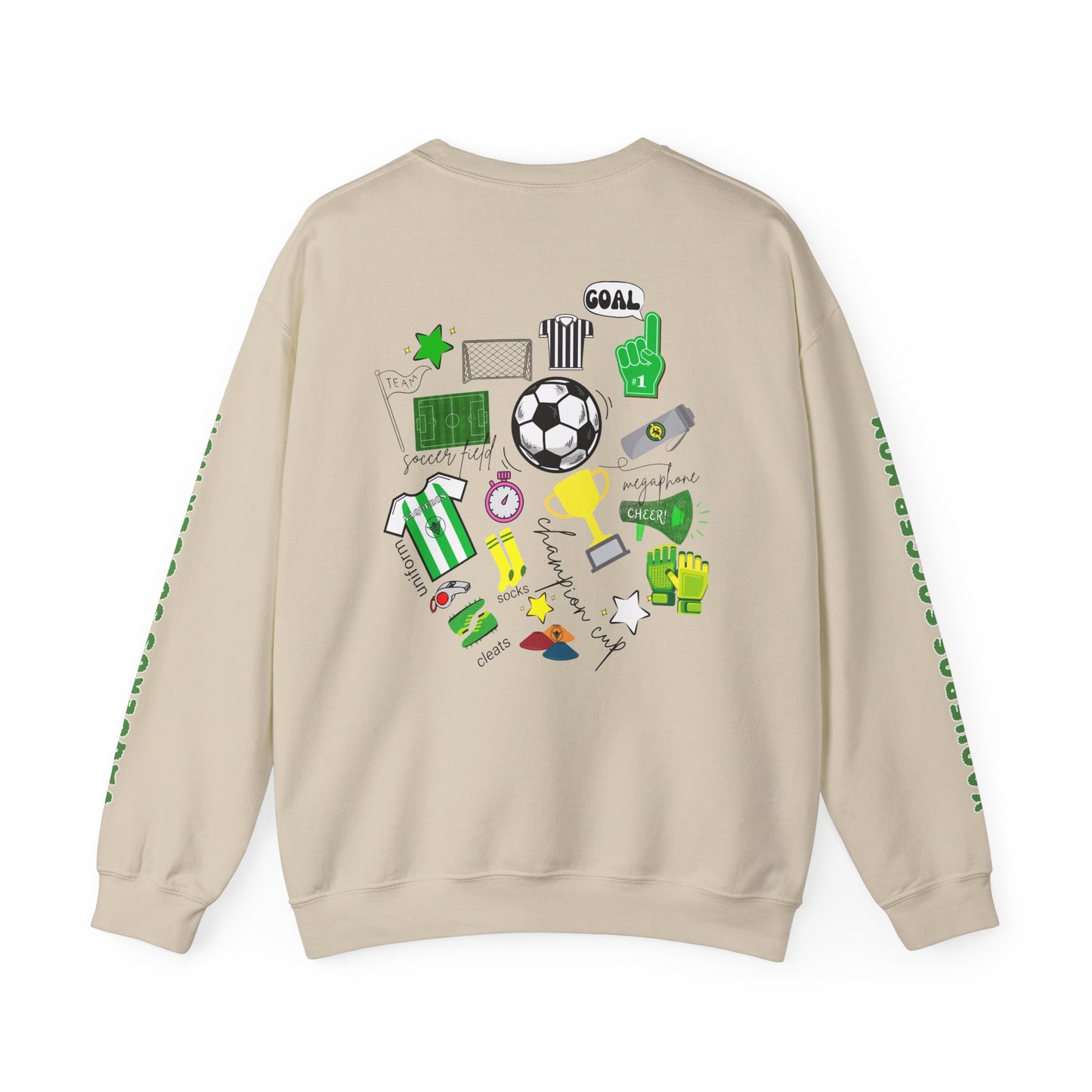 Soccer Icons - Crewneck Sweatshirt