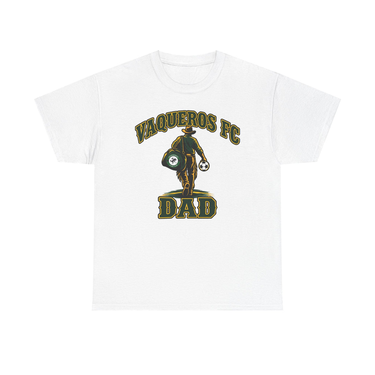 Vaqueros Dad Cotton Tee - Personalized