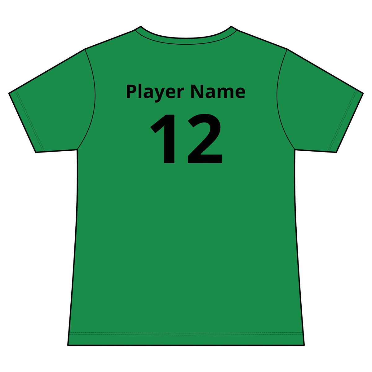 Keeper Crew V-Neck Tee - Personalized