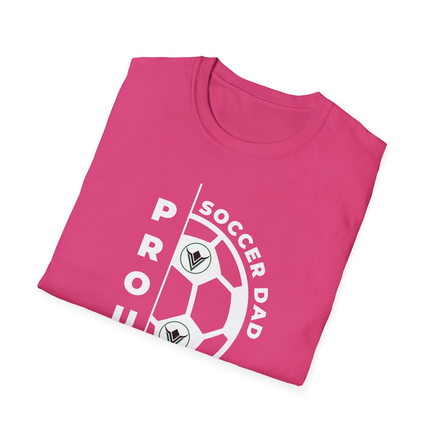 Proud Soccer Dad - Softstyle T-Shirt