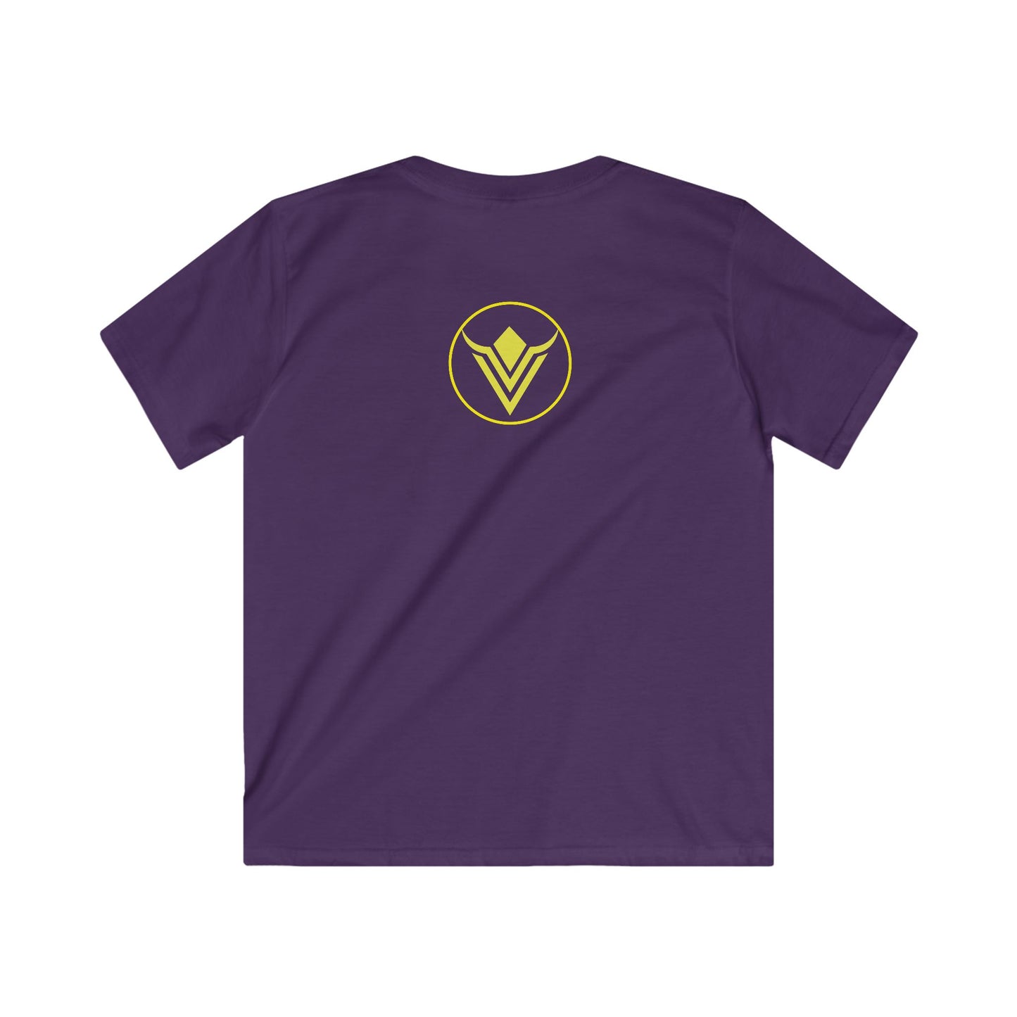 Vaqueros Logo - Softstyle Youth T-Shirt