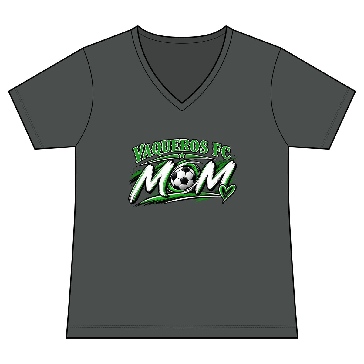 Vaqueros Mom Squad V-Neck Tee - Personalized