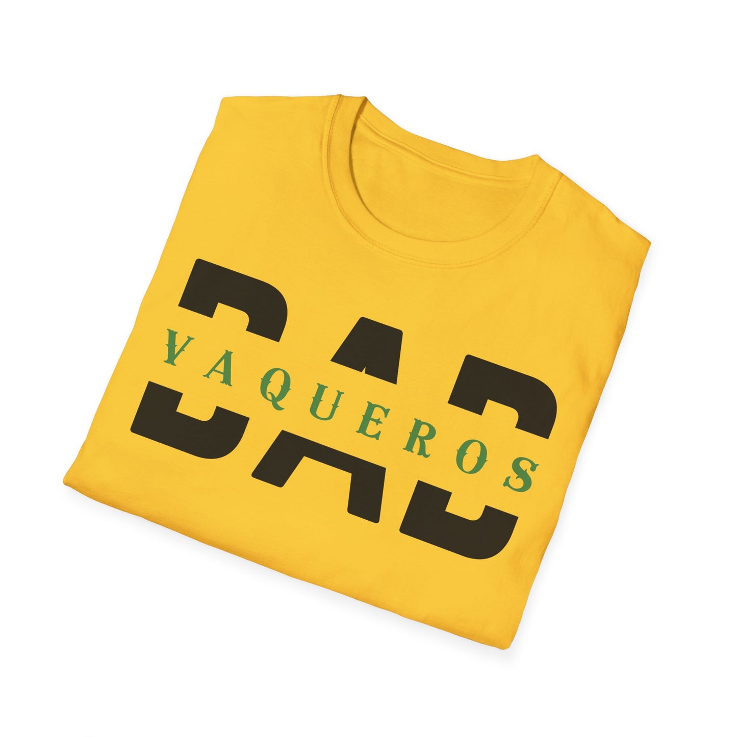 Vaqueros Dad Overlay - Softstyle T-Shirt