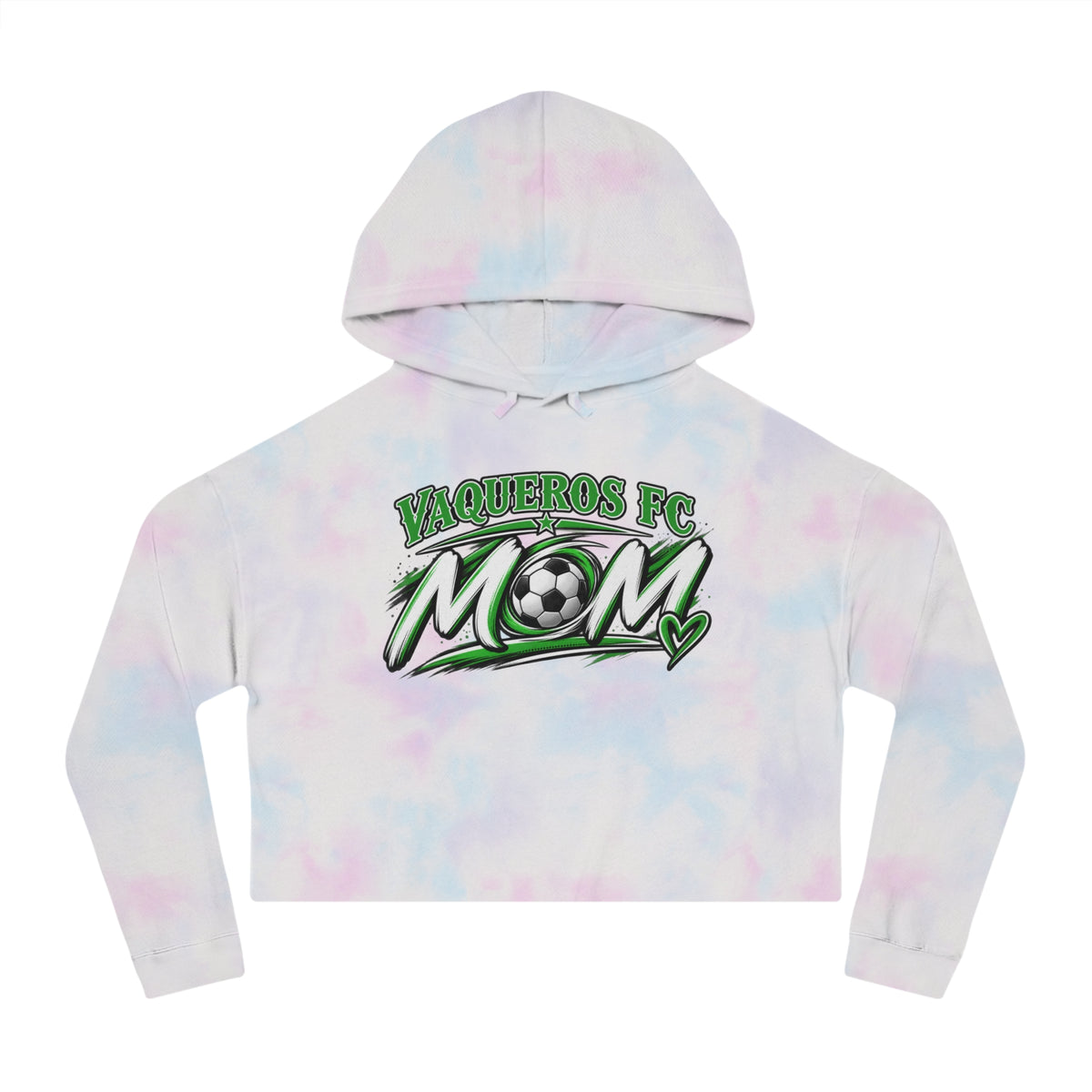 Vaqueros Mom Squad - Cropped Hooded Sweatshirt