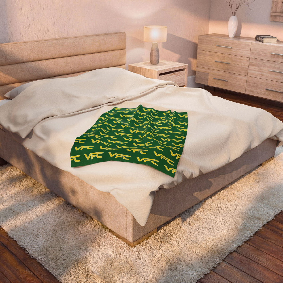 VFC Logo - Velveteen Plush Blanket
