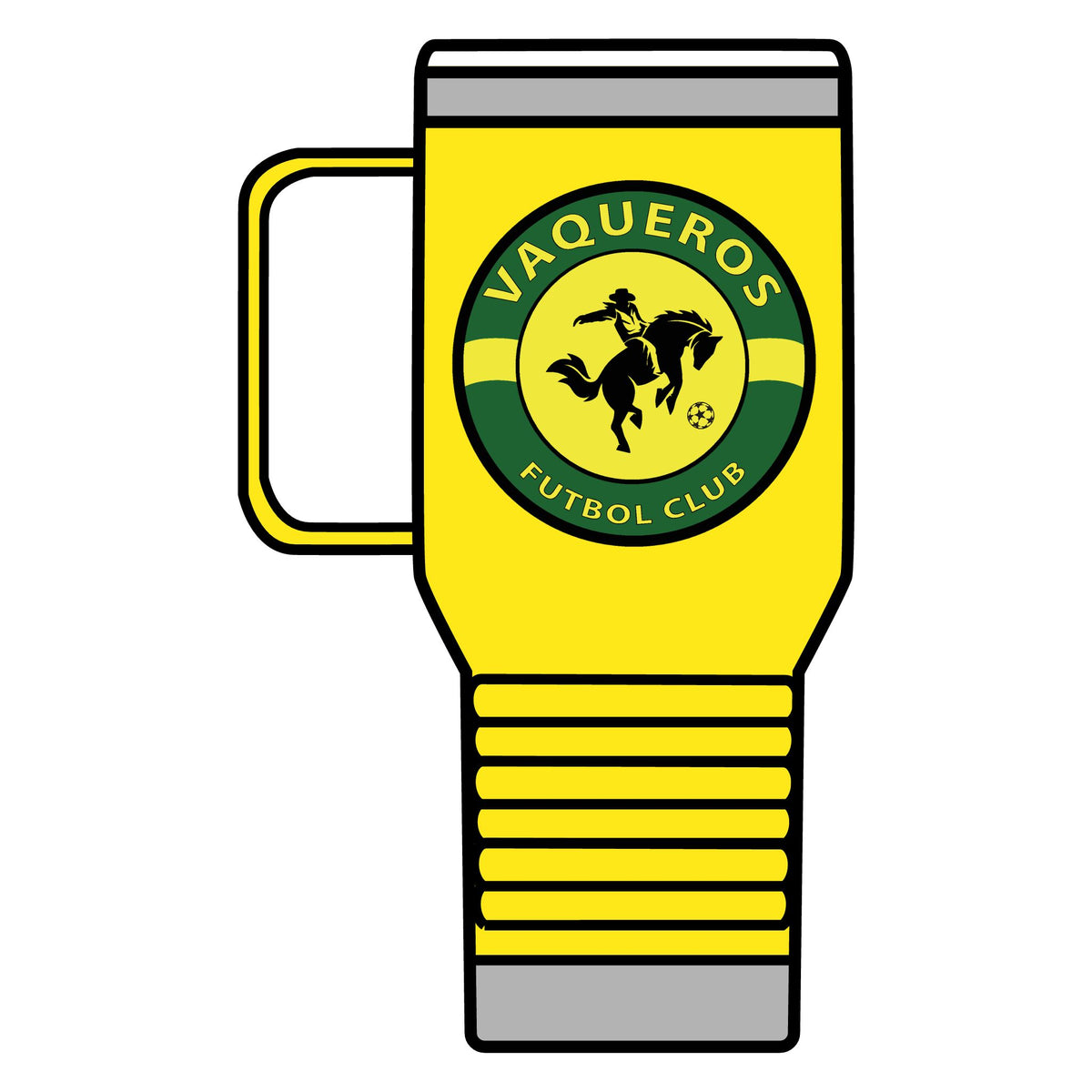Vaqueros Logo - Travel Mug, 20oz