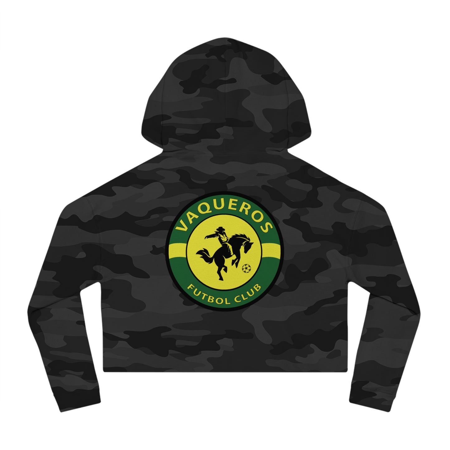 Vaqueros Mom Squad - Cropped Hooded Sweatshirt