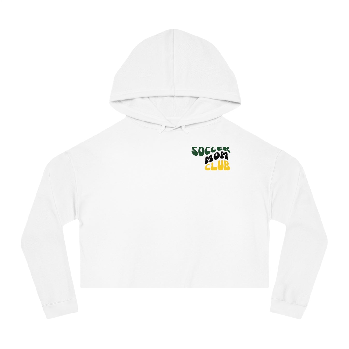 Soccer Icons - Cropped Hooded Sweatshirt
