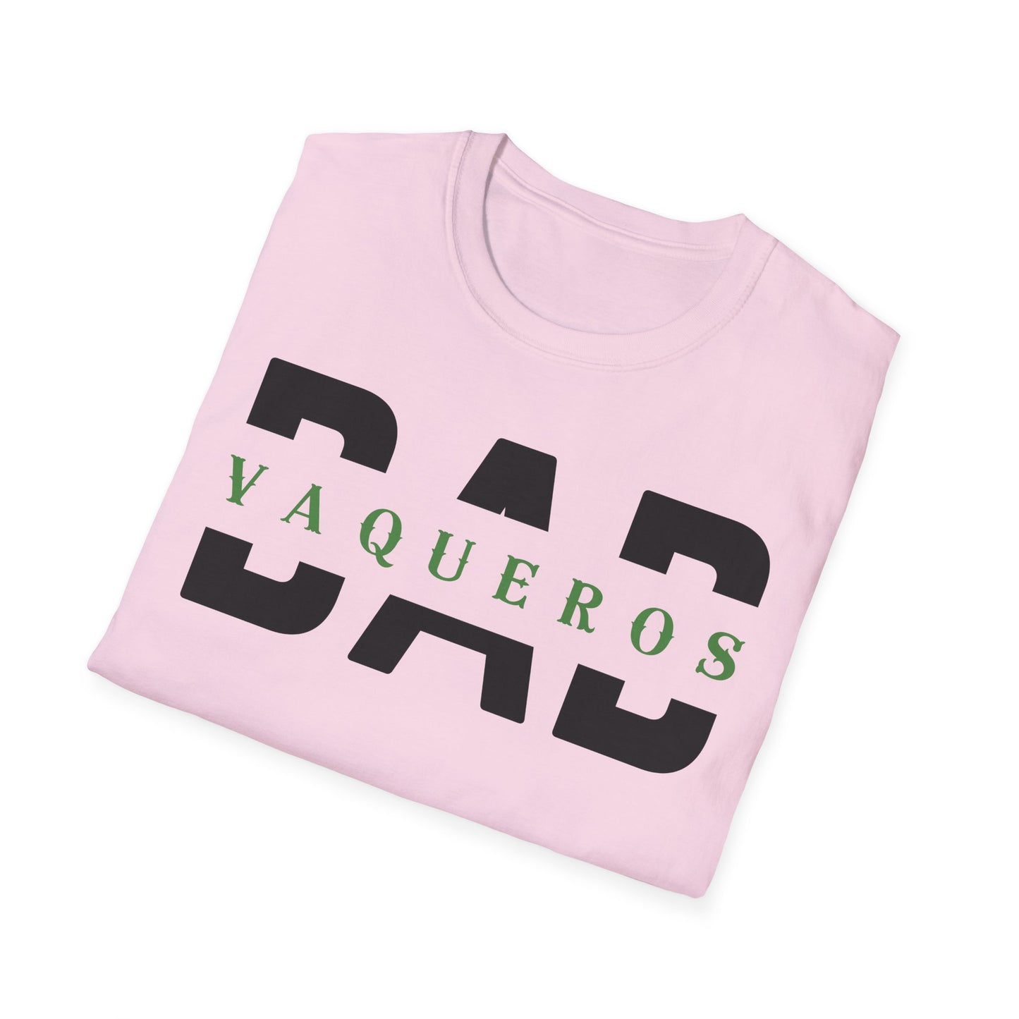 Vaqueros Dad Overlay - Softstyle T-Shirt