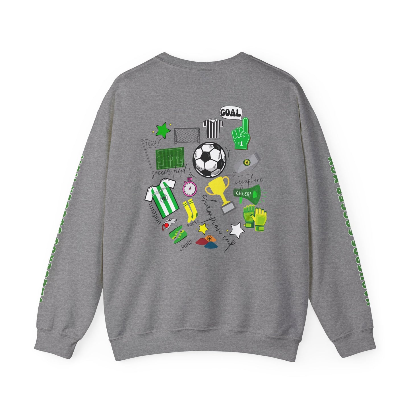 Soccer Icons - Crewneck Sweatshirt