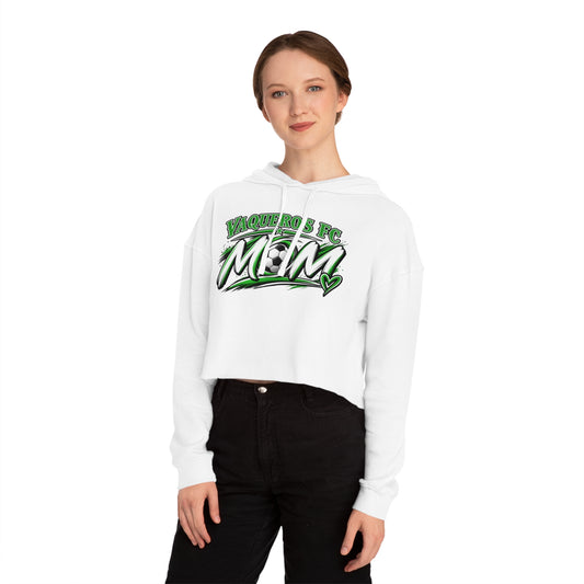 Vaqueros Mom Squad - Cropped Hooded Sweatshirt