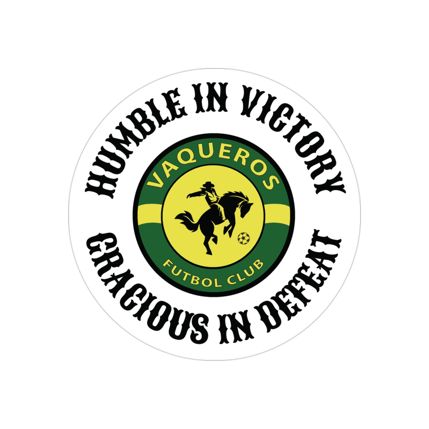 Humble & Logo - Outdoor Stickers, Die-Cut, 1pc
