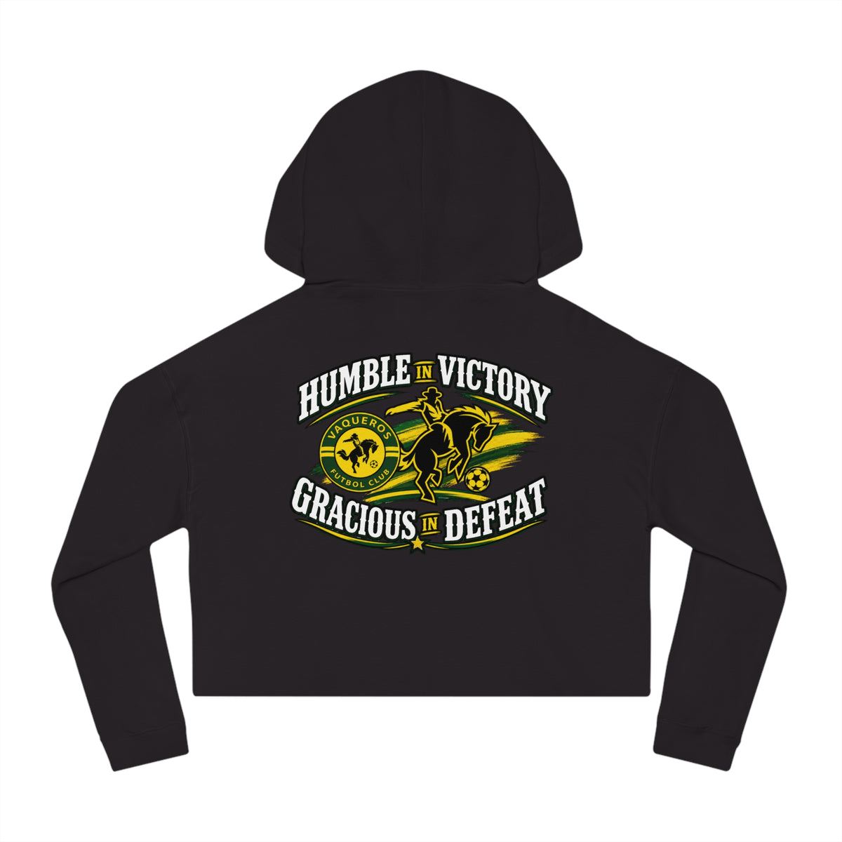 Humble Cropped Hooded Sweatshirt