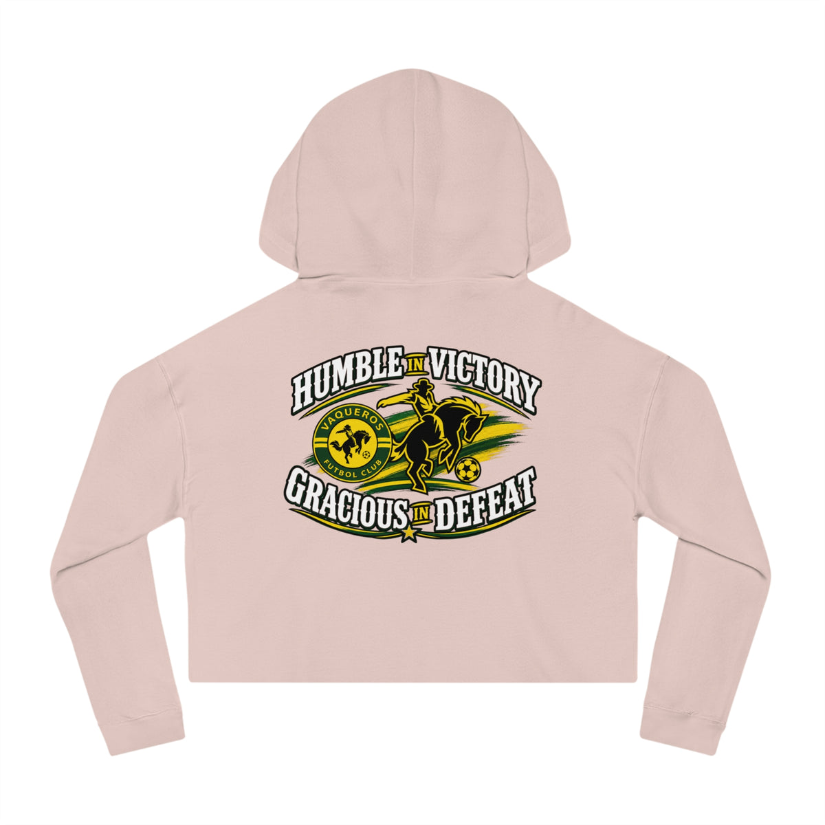 Humble Cropped Hooded Sweatshirt