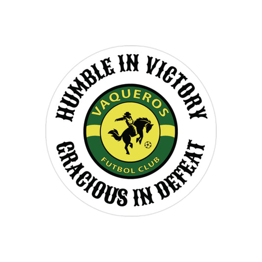Humble & Logo - Outdoor Stickers, Die-Cut, 1pc