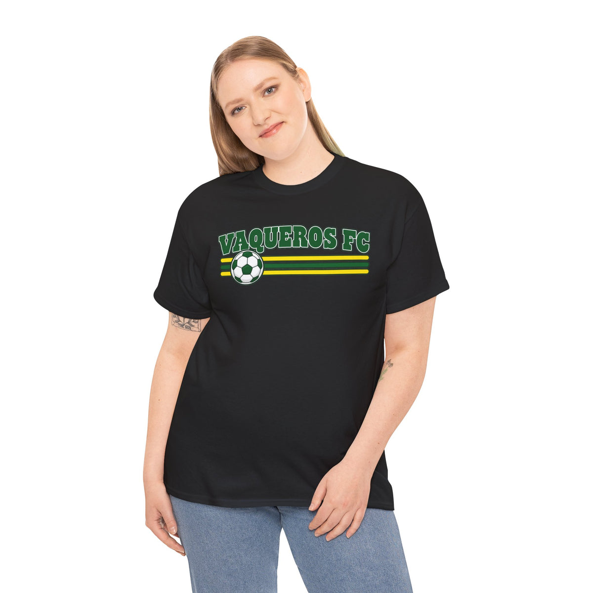 Vaqueros Classic Stripes Cotton Tee - Personalized