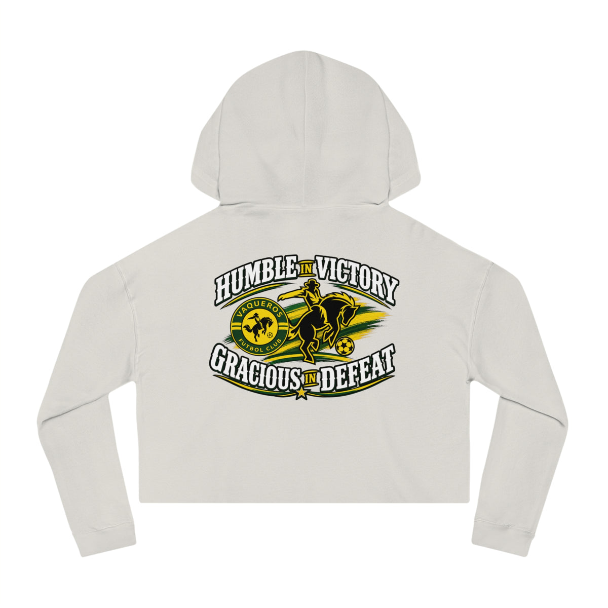Humble Cropped Hooded Sweatshirt