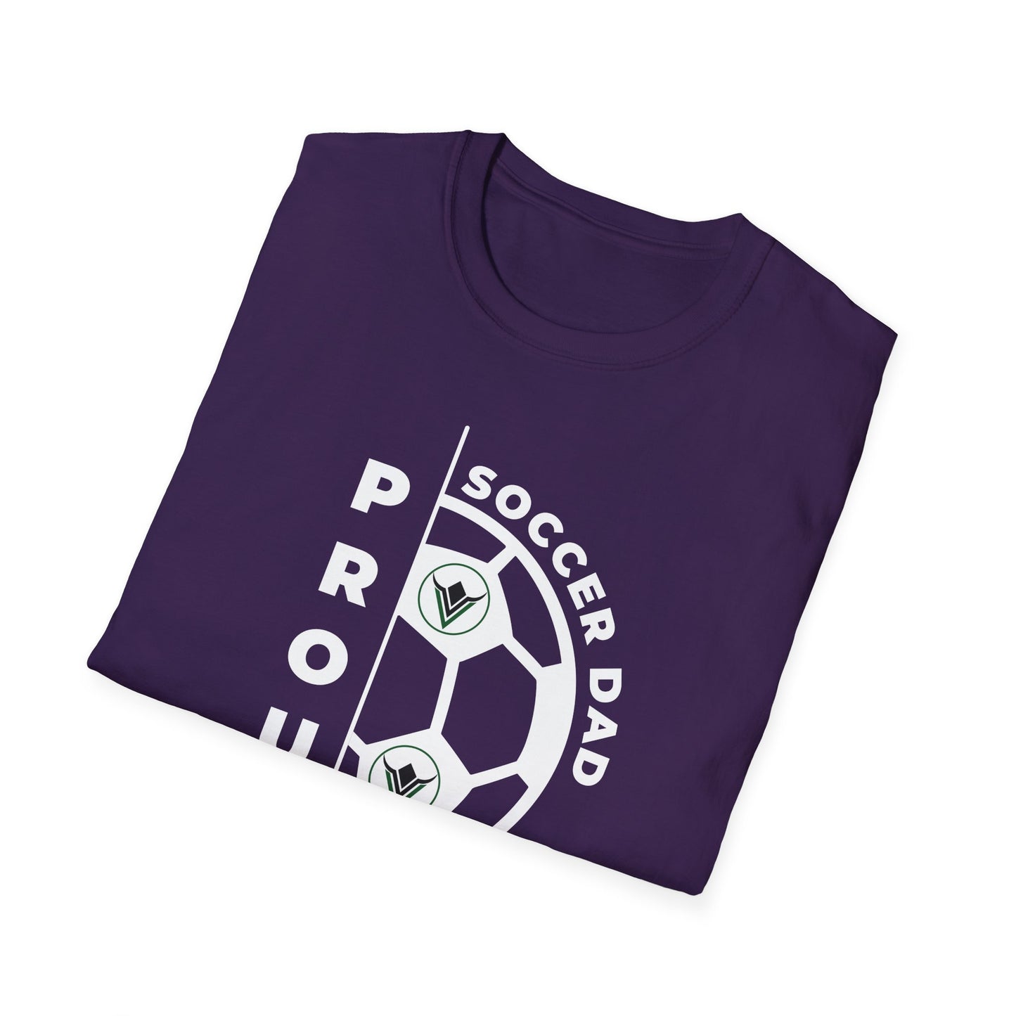 Proud Soccer Dad - Softstyle T-Shirt