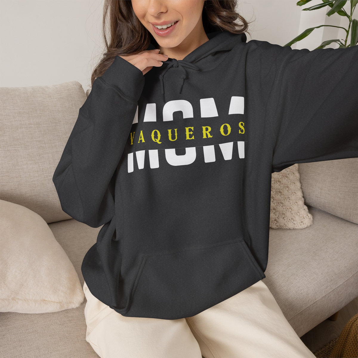 Vaqueros Mom Overlay- Hoodie