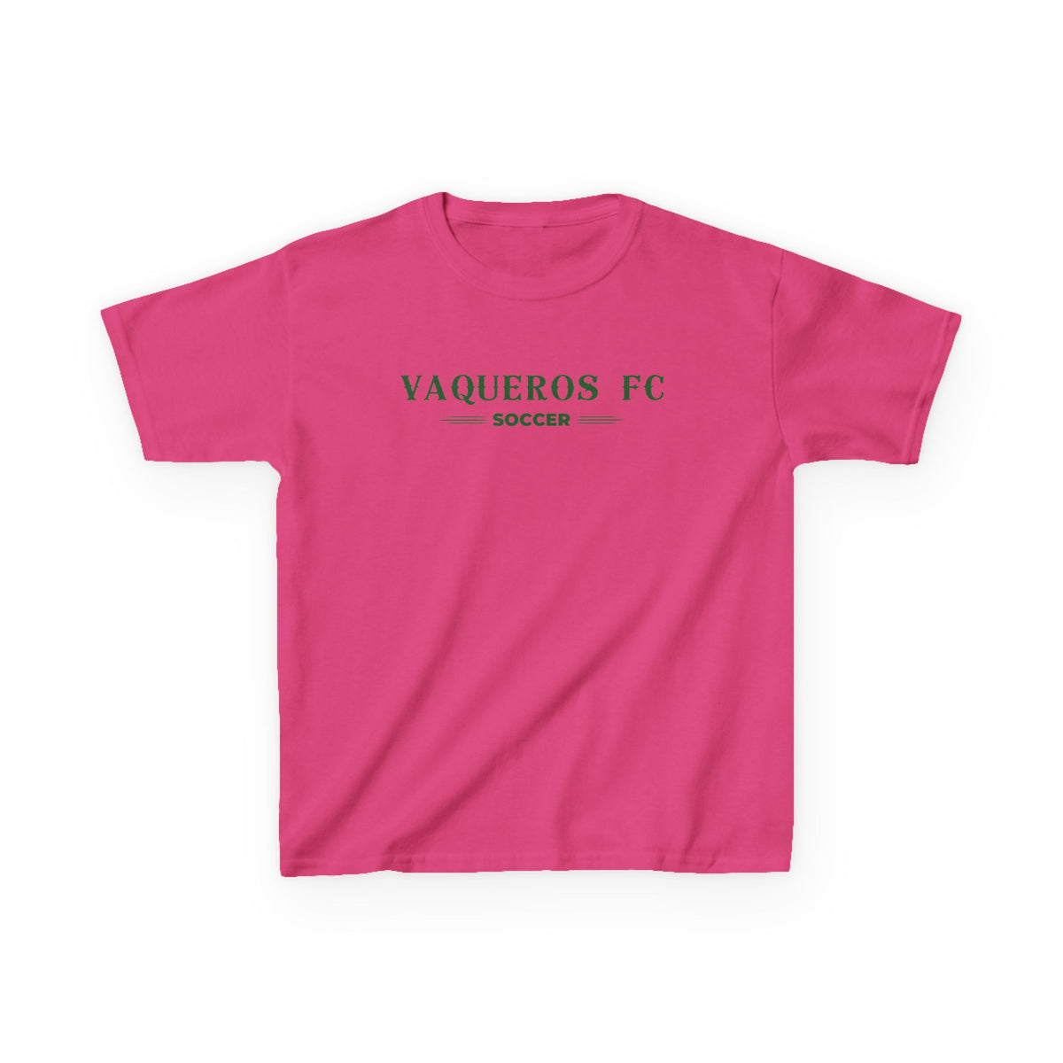 Vaqueros Three Line Youth Cotton Tee